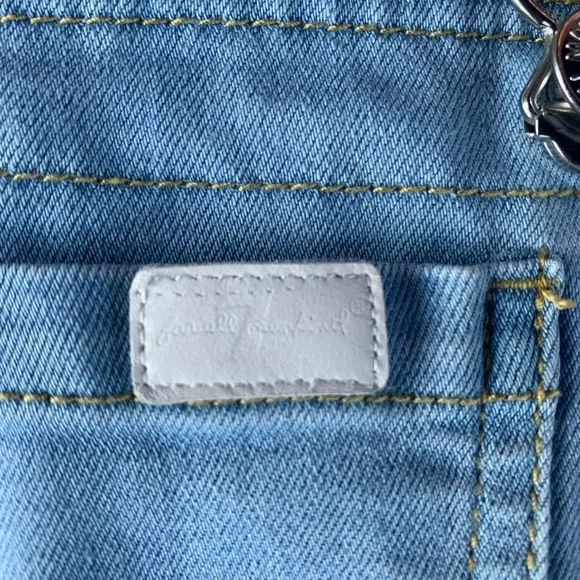 For All Mankind girls Denim short outfit Size 24 Months - Picture 2 of 7